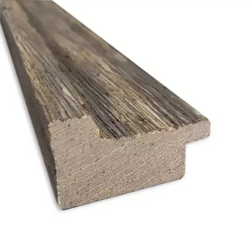 Specchio a figura intera stretto con cornice, 17" x 51", marrone chiaro - : Montaggio a porta/parete, cornice in legno