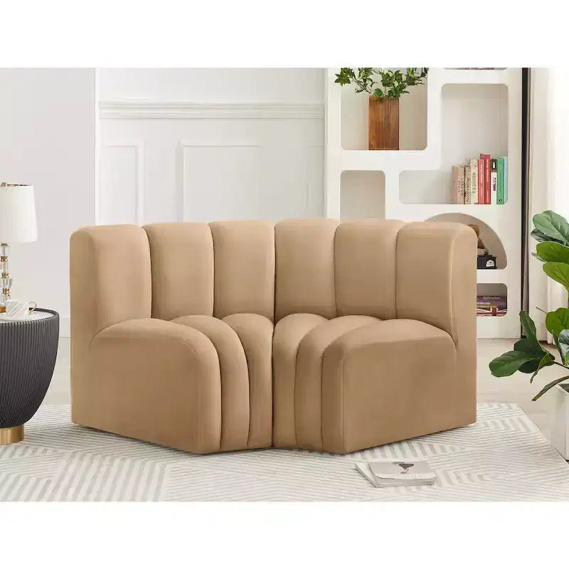 Divano modulare Arc Velvet