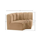 Divano modulare Arc Velvet