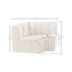 Divano modulare Arc Velvet