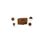 Divano modulare Arc Velvet