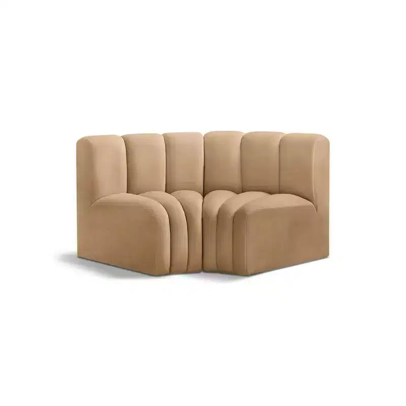 Divano modulare Arc Velvet