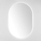 Specchio Ovale a LED in Alluminio da 24" - LMR1007 - Bianco