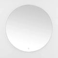 Ashden 36 Aluminum LED Round Mirror - LMR1004 - Silver - Safavieh