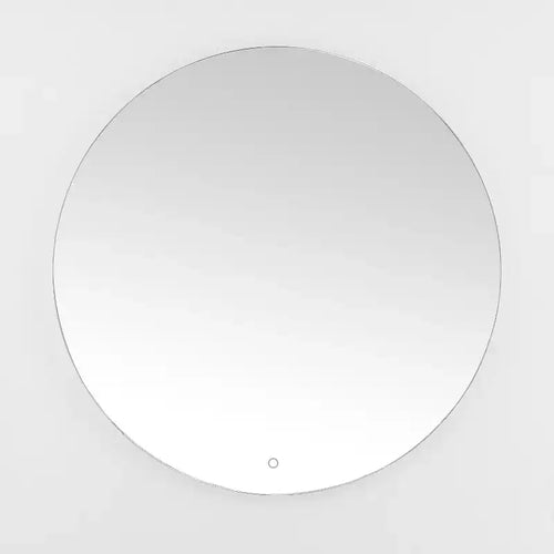 Ashden 36 Aluminum LED Round Mirror - LMR1004 - Silver