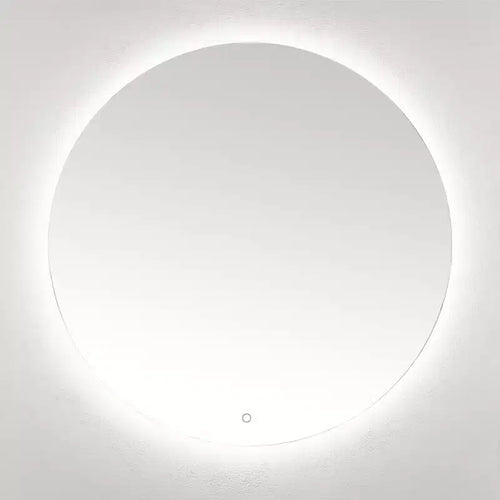 Specchio LED rotondo 36 alluminio - LMR1004 - Argento