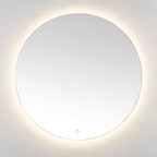Specchio LED rotondo 36 alluminio - LMR1004 - Argento
