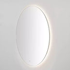 Specchio LED rotondo 36 alluminio - LMR1004 - Argento