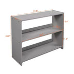 Letto a soppalco singolo con scivolo, Letto a soppalco in legno, Telaio letto a soppalco basso con armadietti e mensole