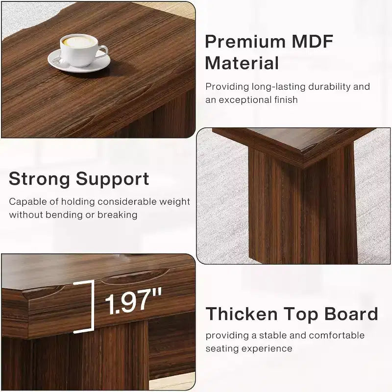 Panca in legno da ingresso, panca da tavolo da pranzo in legno da 120 cm con struttura robusta per cucina, camera da letto, soggiorno, corridoio, facile montaggio