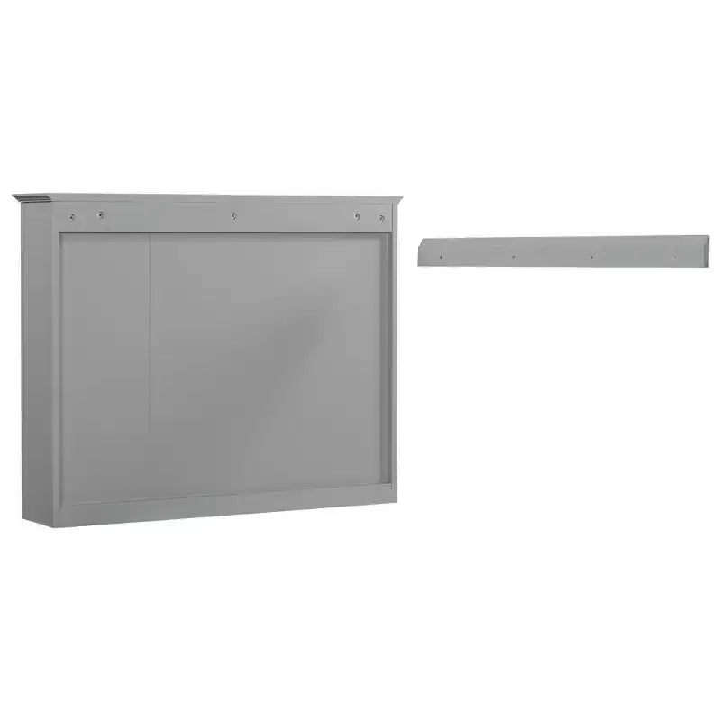 Armadietto a specchio da bagno 35 x 27.5 con 6 ripiani aperti, mobiletto pensile (senza mobiletto sottolavabo)