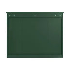 Armadietto a specchio da bagno 35 x 27.5 con 6 ripiani aperti, mobiletto pensile (senza mobiletto sottolavabo)