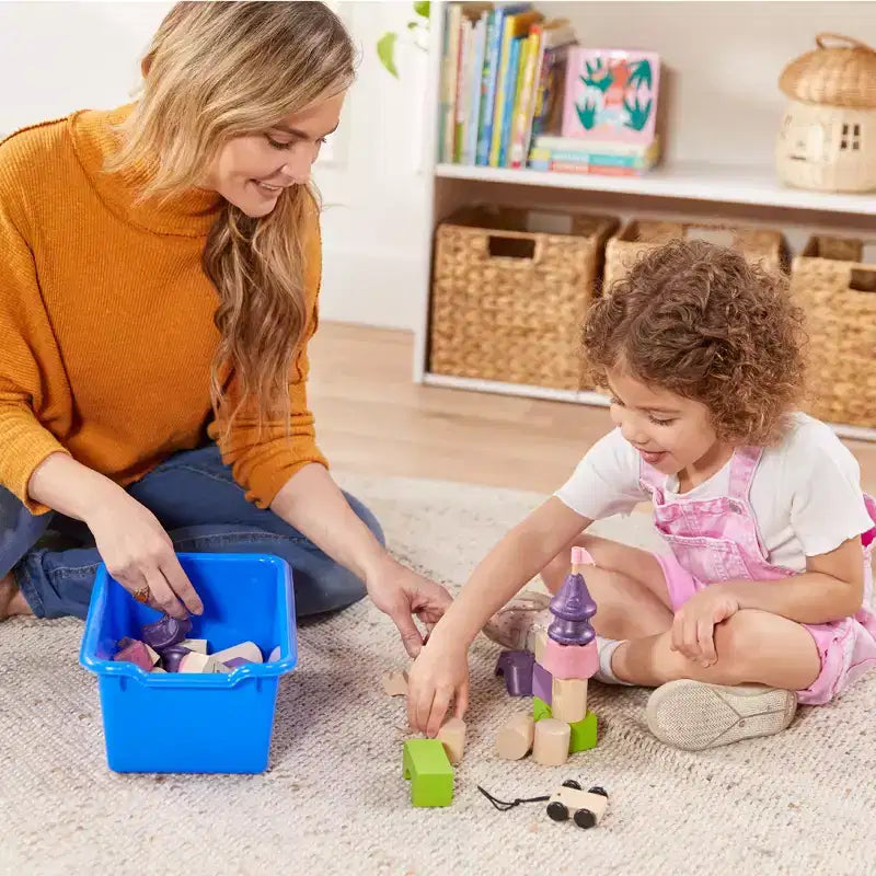 Mobile con 12 scomparti e 15 contenitori frontali a paletta, 3x4, Mobili per bambini