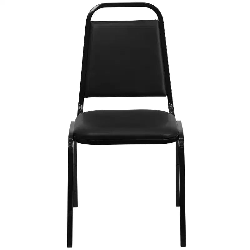 Sedia da banchetto impilabile con schienale trapezoidale - Seduta spessa 1,5 pollici