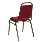Sedia da banchetto impilabile con schienale trapezoidale - Seduta spessa 1,5 pollici