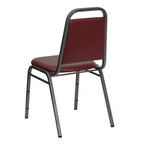 Sedia da banchetto impilabile con schienale trapezoidale - Seduta spessa 1,5 pollici