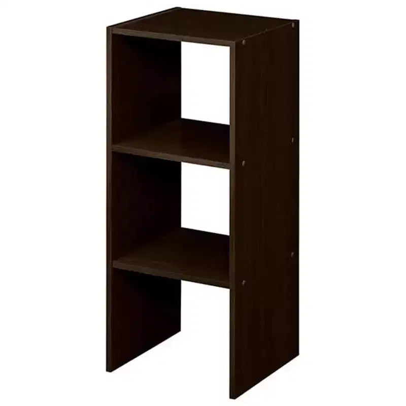 Organizzatore impilabile da 2 cubi per la casa, 79 cm, Espresso (confezione da 2)