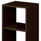 Organizzatore impilabile da 2 cubi per la casa, 79 cm, Espresso (confezione da 2)