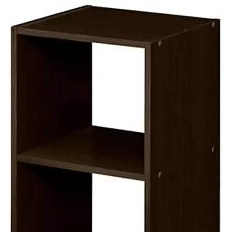 Organizzatore impilabile da 2 cubi per la casa, 79 cm, Espresso (confezione da 2)