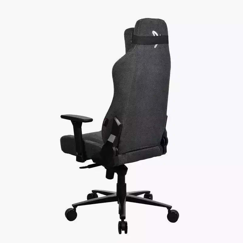 Sedia da ufficio e gaming in tessuto morbido con cuscini di supporto lombare e per il collo morbidi